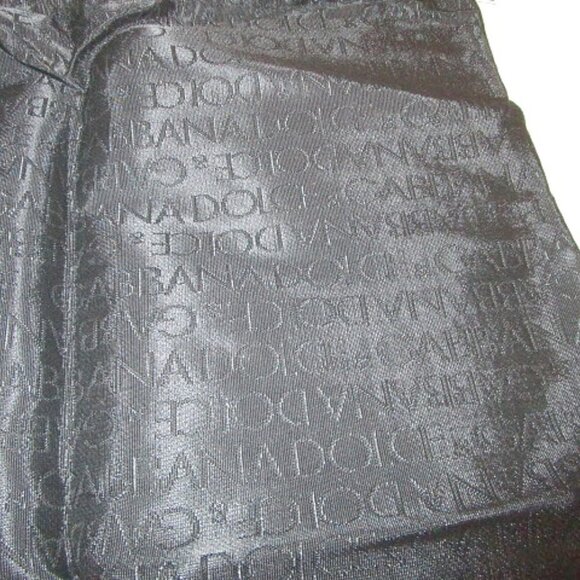 Dolce & Gabbana Embossed Logo Satiny Dust Bag For Handbag Tote Shoes 17" x 13.5" - Picture 2 of 7